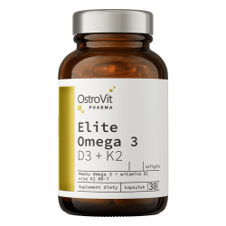 Elite Omega 3 D3 + K2 30 Kapseln