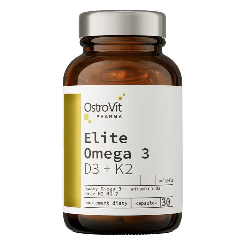 Elite Omega 3 D3 + K2 30 kapslí
