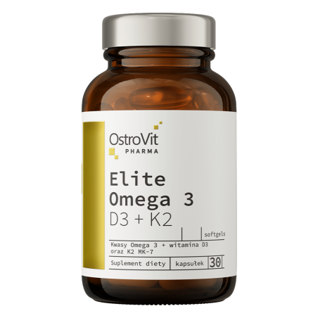 Elite Omega 3 D3 + K2 30 Kapseln