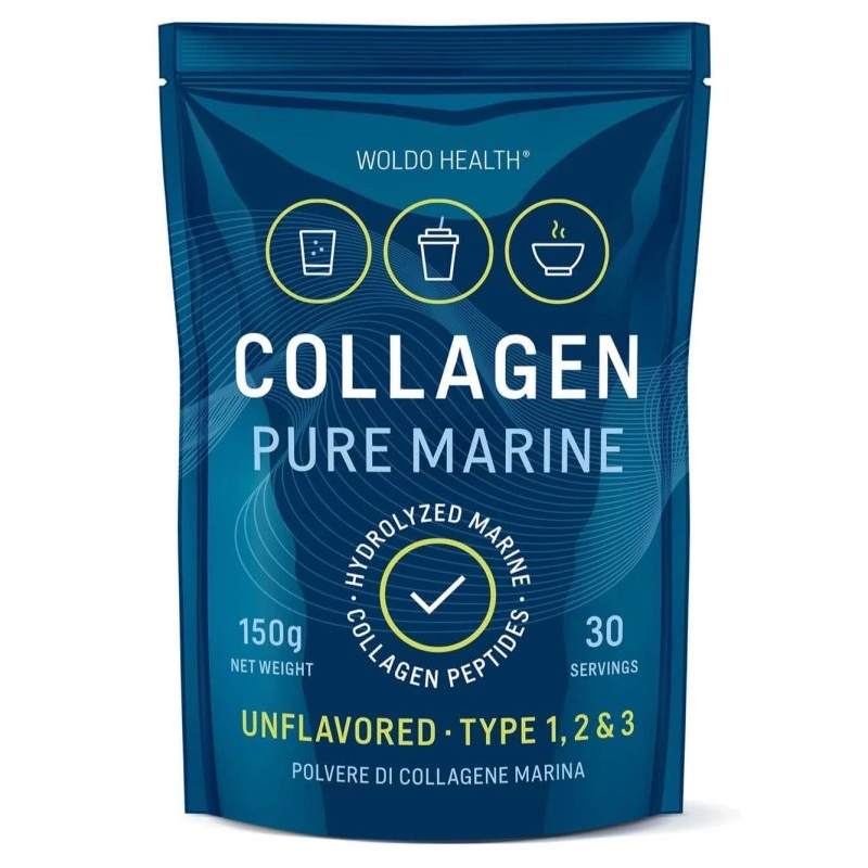 WoldoHealth 100% hydrolizowany kolagen morski 150 g