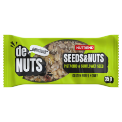 Denuts Seeds & Nuts pistácie & slnečnice 35g