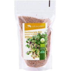 Zdravý den Horčica biela - semená na klíčenie 200g
