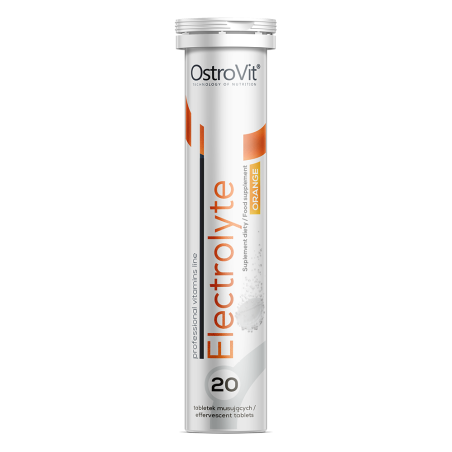 Ostrovit Elektrolyte 20 effervescent tablets, orange