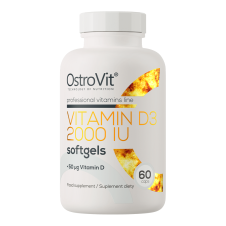 Ostrovit Vitamín D3 2000 IU 60 kapslí