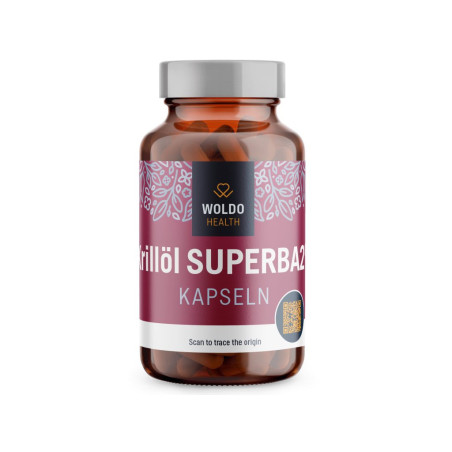 WoldoHealth Olej z kryla SUPERBA2® 120 kapsułek softgel