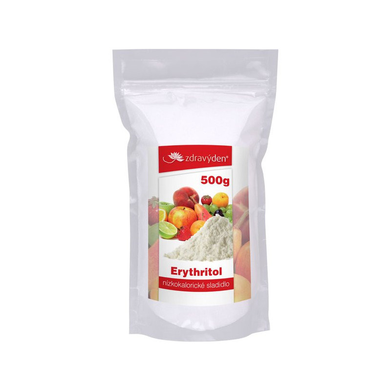 Zdravý den Erythritol, low-calorie sweetener 500g