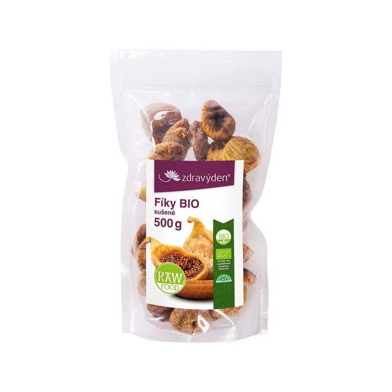 Zdravý den Dried figs BIO 500g