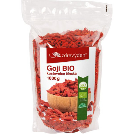 Zdravý den Goji BIO - Kustovnice čínská 1000g