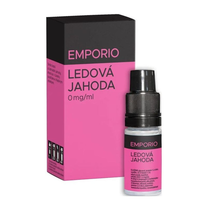 E-liquid Emporio - Ledová jahoda 10ml - bez nikotinu