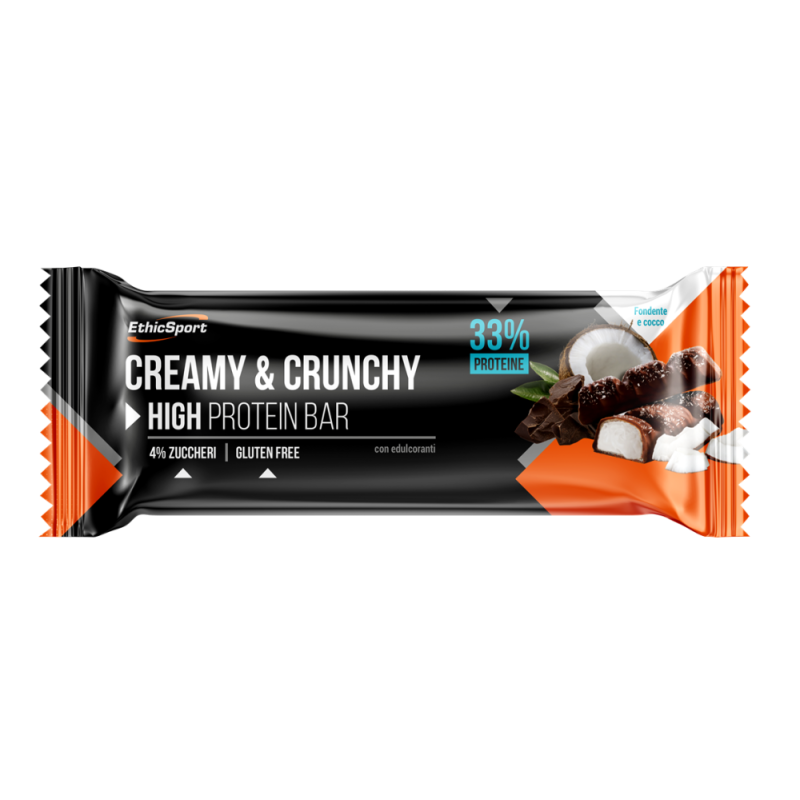 EthicSport Creamy & Crunchy ciemna czekolada i kokos 30g