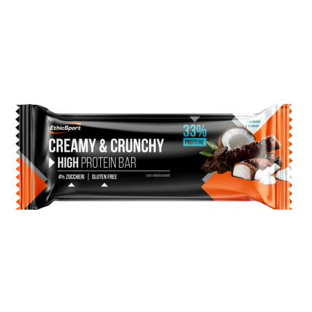 EthicSport Creamy & Crunchy dunkle Schokolade und Kokosnuss 30g