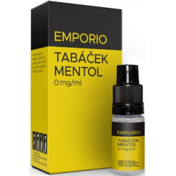 E-liquid Emporio - Tabaček Mentol 10ml - bez nikotínu