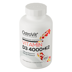 Ostrovit Vitamin D3 4000 IU + K2 100 tablets