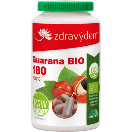 Healthy Day Guarana BIO 180 Kapseln