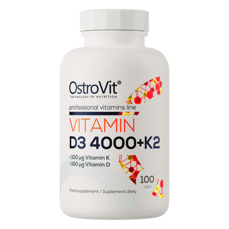 Ostrovit Vitamin D3 4000 IE + K2 100 Tabletten