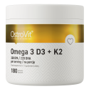 Omega 3 D3+K2 180 kapslí