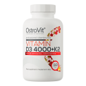 Vitamín D3 4000 IU + K2 110 tablet