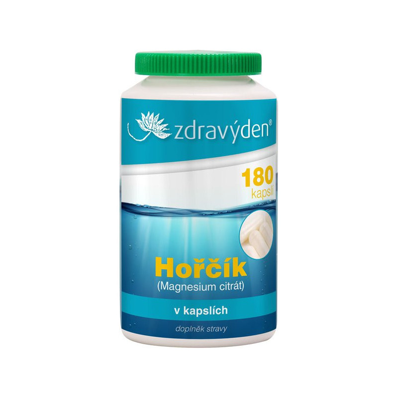 Magnesium (Magnesiumcitrat) 180 Kapseln