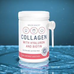 WoldoHealth Kolagen z kwasem hialuronowym 500g