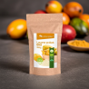 BIO a RAW Lucuma prášek Zdravý den® je přirozeně sladký a má chuť podobnou vanilce s javorovým sirupem. Používá se jako náhrada cukru nebo jako výborná přísada k ochucení rozličných jídel.