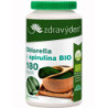 Chlorella a spirulina BIO 180 kapsúl