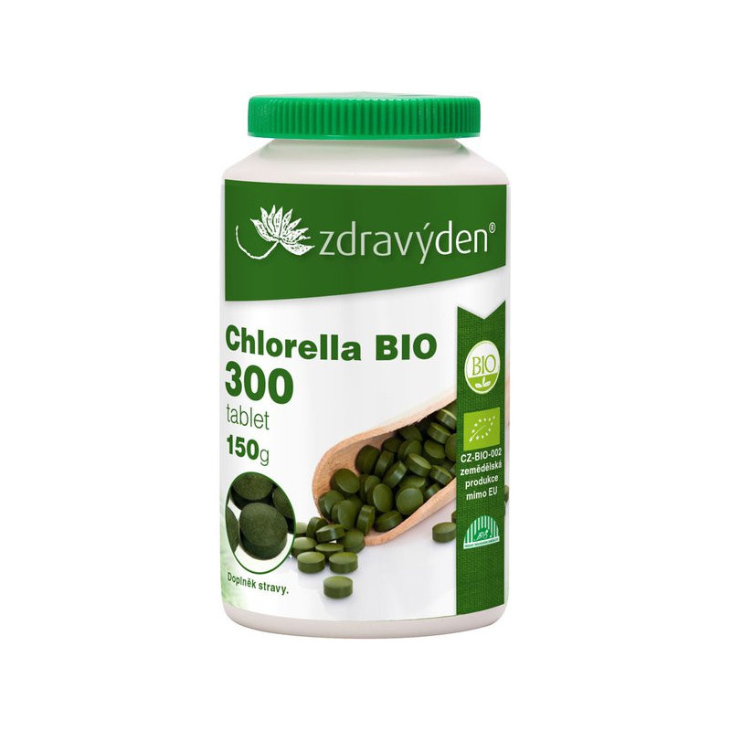 Chlorella BIO 300 tabliet, 150g