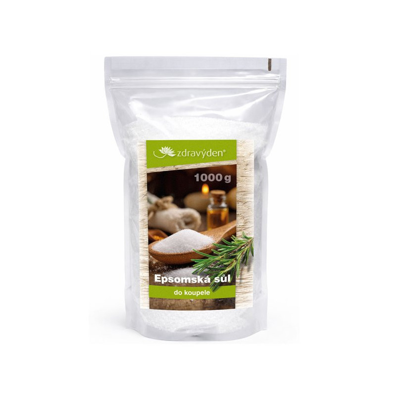 Zdravý den Epsomská sůl do koupele 1000g