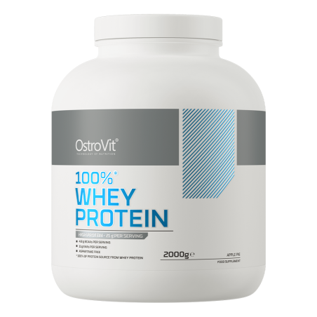 OstroVit 100% Whey Protein 2000 g - szarlotka