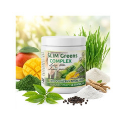 Bio-detox SLIM Greens COMPLEX s příchutí Mango