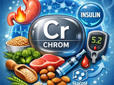 Chrom: nenápadný minerál s klíčovou rolí v metabolismu